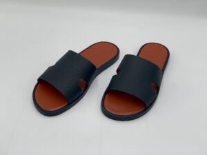 Dép TP nam - màu đen lót đỏ cam