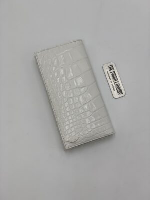 Bao da Vertu Aster P da cá sấu trắng