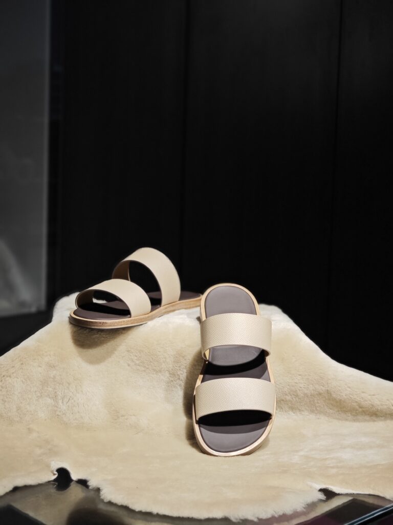 Dép TP nam - GoRi màu beige