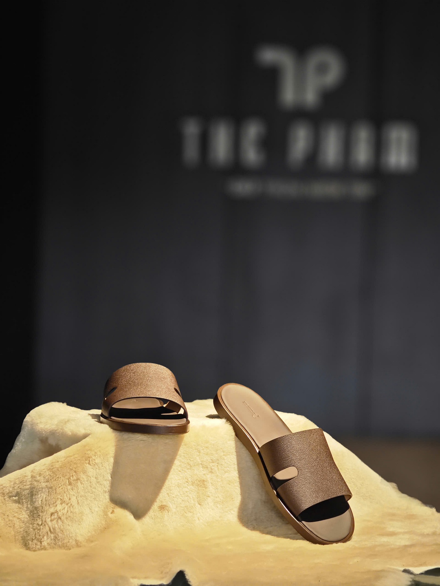 Dép TP nam - Full nâu