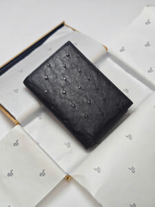 ví thẻ da đà điểu