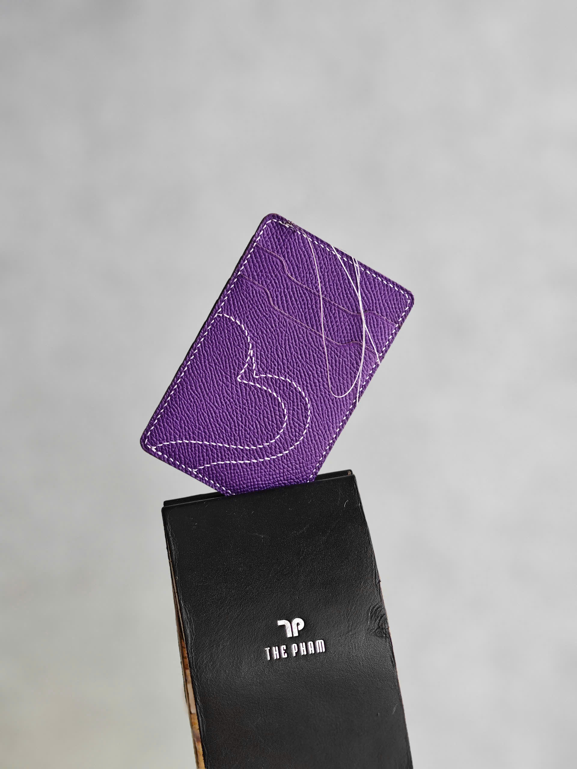 TP Violet Amour – Ví thẻ da Epsom - Hình ảnh 5