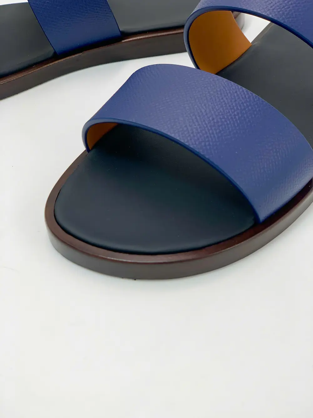 Dép TP nam – GoRi màu xanh blue lót đen - Hình ảnh 4