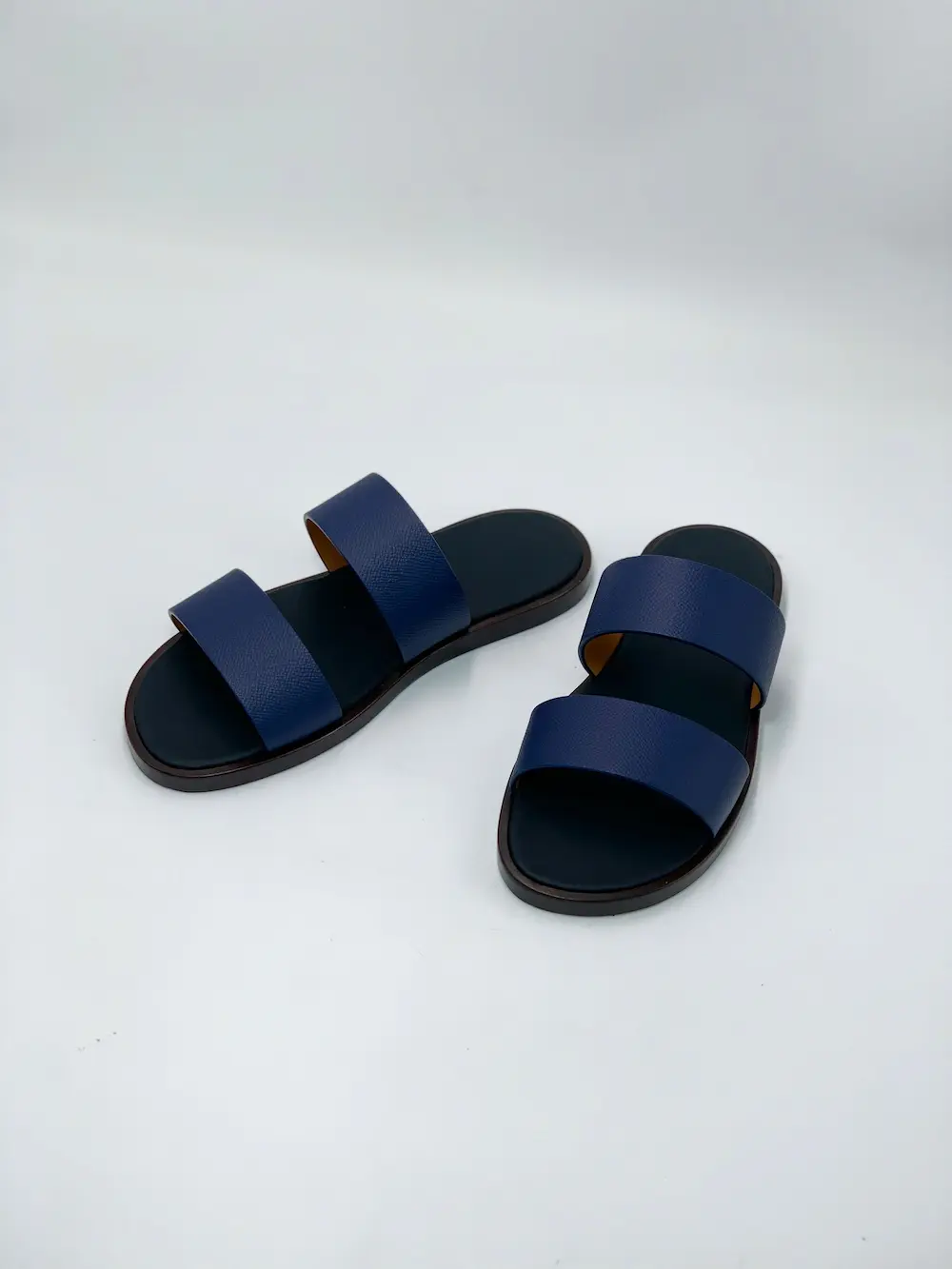 Dép TP nam – GoRi màu xanh blue lót đen - Hình ảnh 5